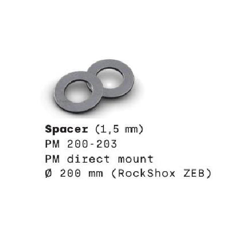 QM 1.5 - Espaciador 1.5mm PM 200-203
