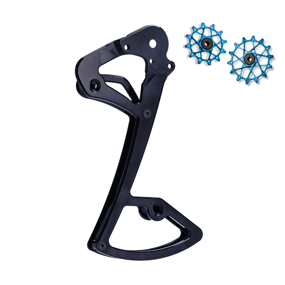 Jaula de desviador trasero + Poleas 12T + 16T para SRAM 11/12 vel