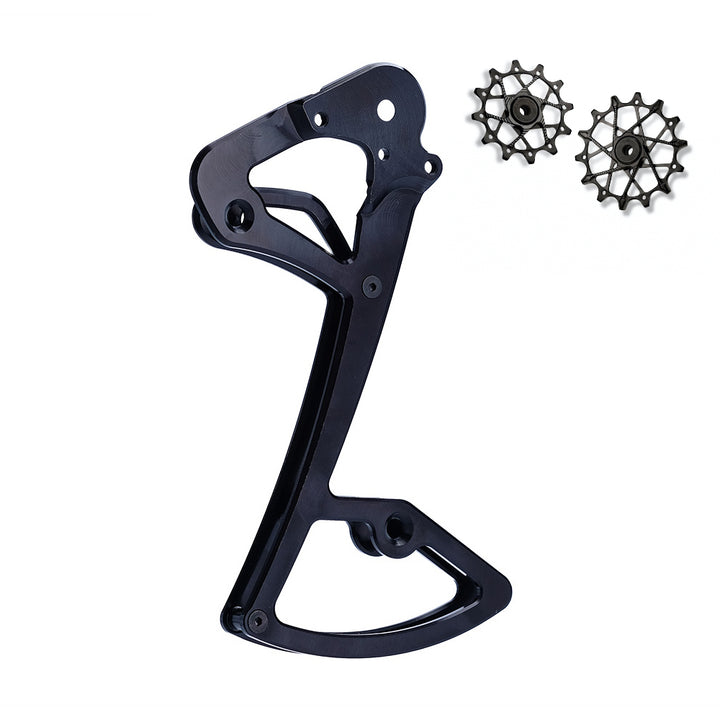Jaula de desviador trasero + Poleas 12T + 16T para SRAM 11/12 vel