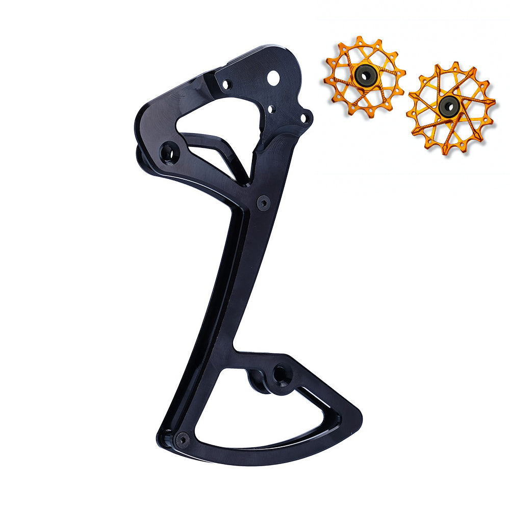 Jaula de desviador trasero + Poleas 12T + 16T para SRAM 11/12 vel