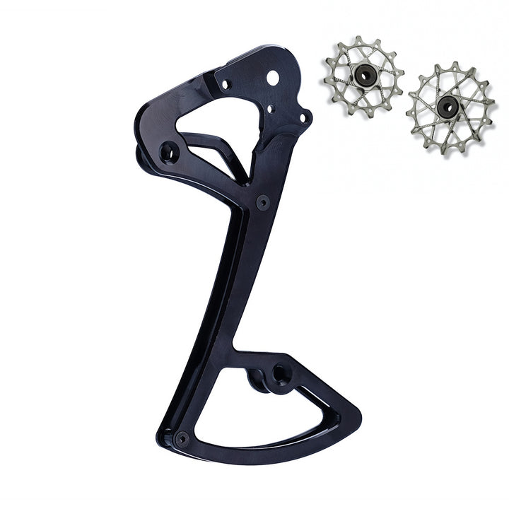 Jaula de desviador trasero + Poleas 12T + 16T para SRAM 11/12 vel