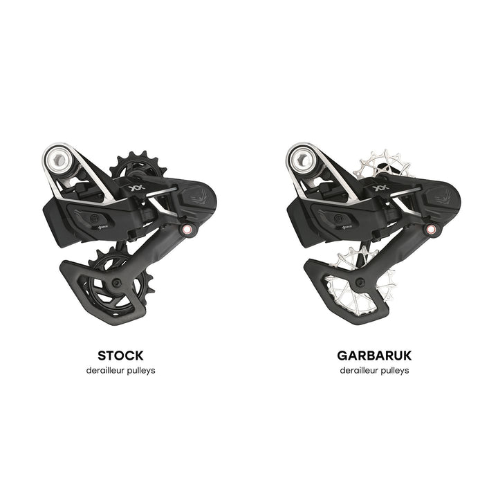 Poleas Garbaruk para cambio trasero SRAM | 14T + 16T (SRAM Eagle Transmission con jaula original)