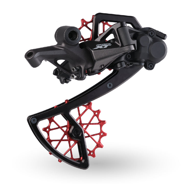 Jaula de desviador trasero Garbaruk para Shimano 12-vel