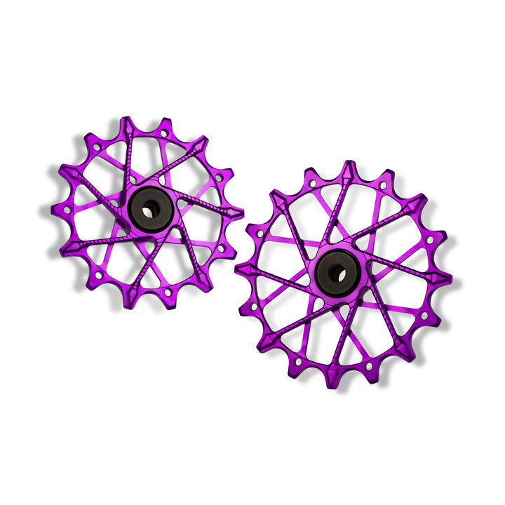 Poleas Garbaruk para cambio trasero SRAM | 14T + 16T (SRAM Eagle Transmission con jaula original)