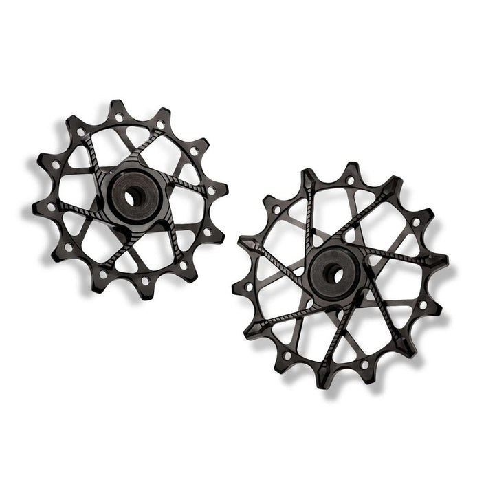 Poleas Garbaruk para cambio trasero SRAM | 12T + 14T (11/12 vel. con jaula estandar)