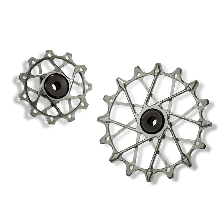 Jaula de desviador trasero + Poleas 11T + 16T para Shimano GRX Di2 11-vel