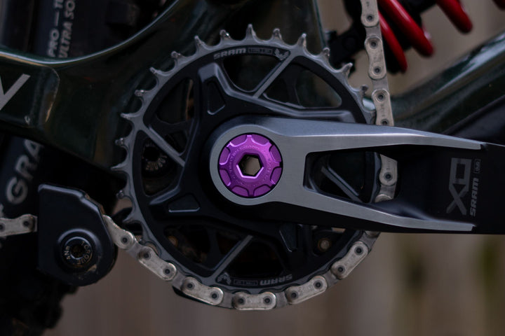 OAK Crank Ejecter Cap Set compatible con SRAM DUB y OAK - M18/M30LH