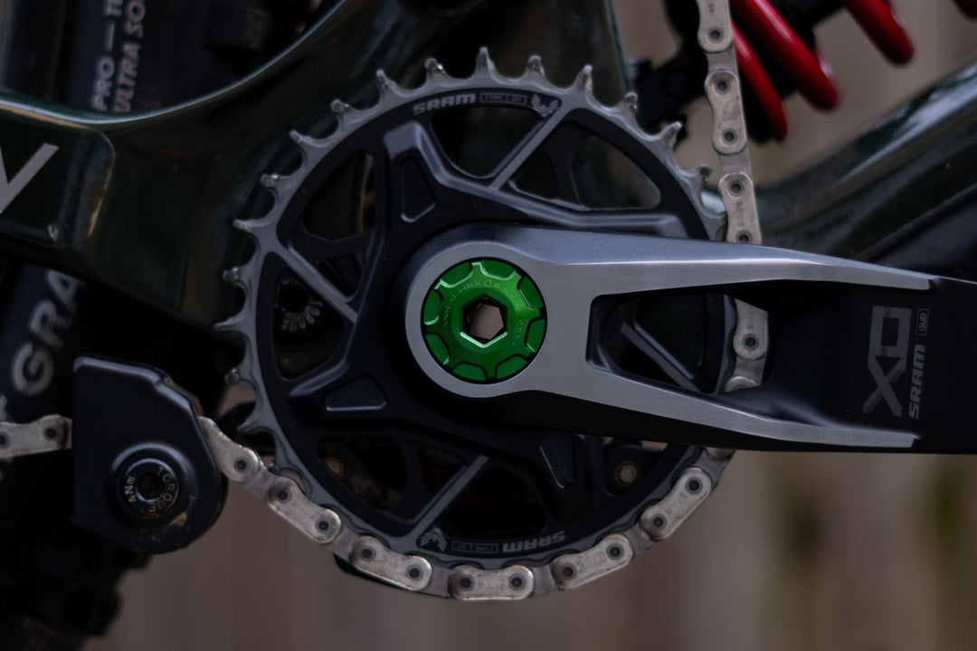 OAK Crank Ejecter Cap Set compatible con SRAM DUB y OAK - M18/M30LH