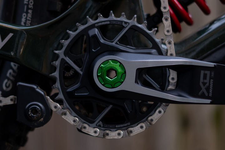 OAK Crank Ejecter Cap Set compatible con SRAM DUB y OAK - M18/M30LH