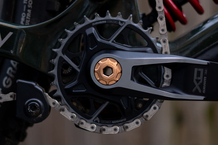 OAK Crank Ejecter Cap Set compatible con SRAM DUB y OAK - M18/M30LH