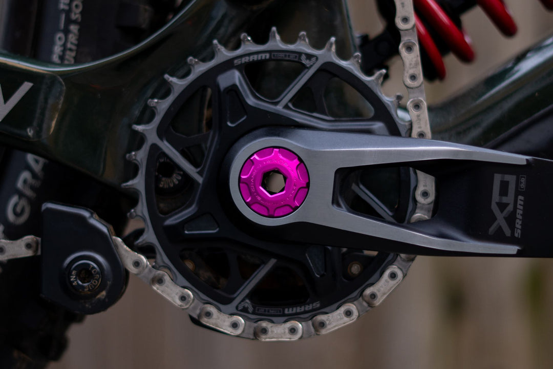 OAK Crank Ejecter Cap Set compatible con SRAM DUB y OAK - M18/M30LH