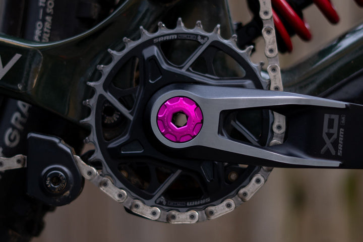 OAK Crank Ejecter Cap Set compatible con SRAM DUB y OAK - M18/M30LH