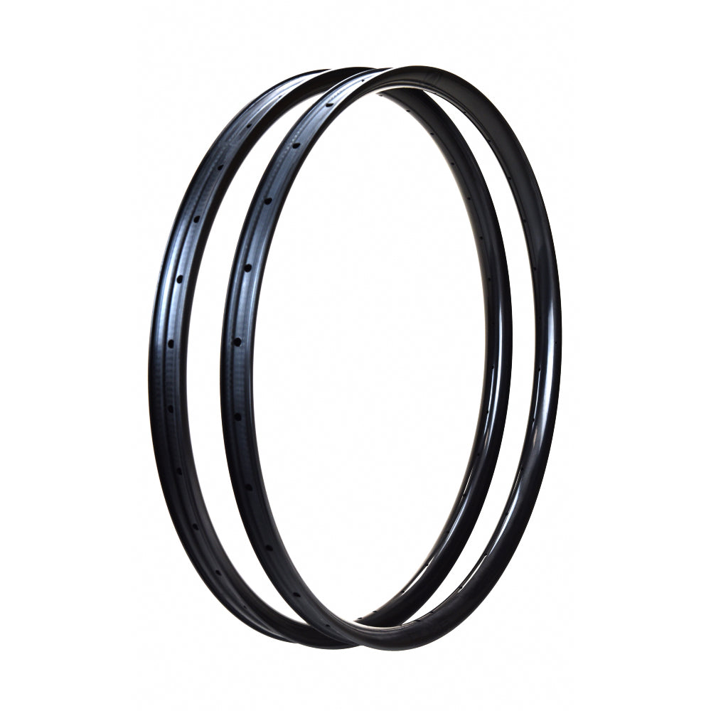 DUKE Juego de Aros Crazy Jack SLS4 6Ters 33 / 30 :: 29'' 28H Asimétrico Carbon