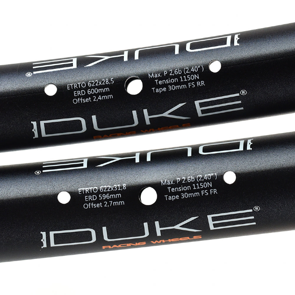 DUKE Juego de Aros DUKE Rim Fury Star 6Ters :: Rodado 29'' 28 hoyos Aluminio