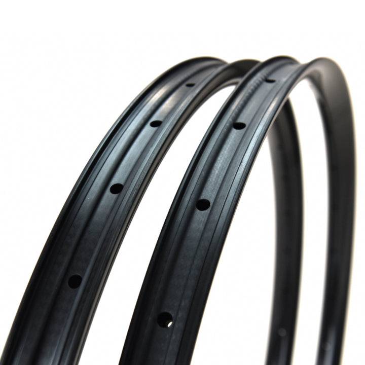 DUKE Juego de Aros Fury Jack SLS4 6TERS 33 / 30 :: 29'' 28H Asimétrico Carbón