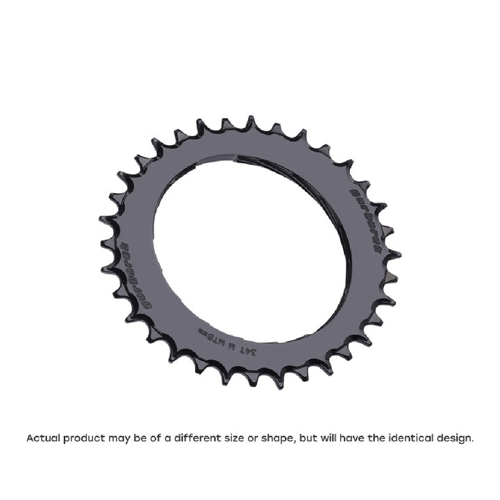Plato GARBARUK AERO de montaje roscado compatible con potenciómetros SRAM XX / XX SL.