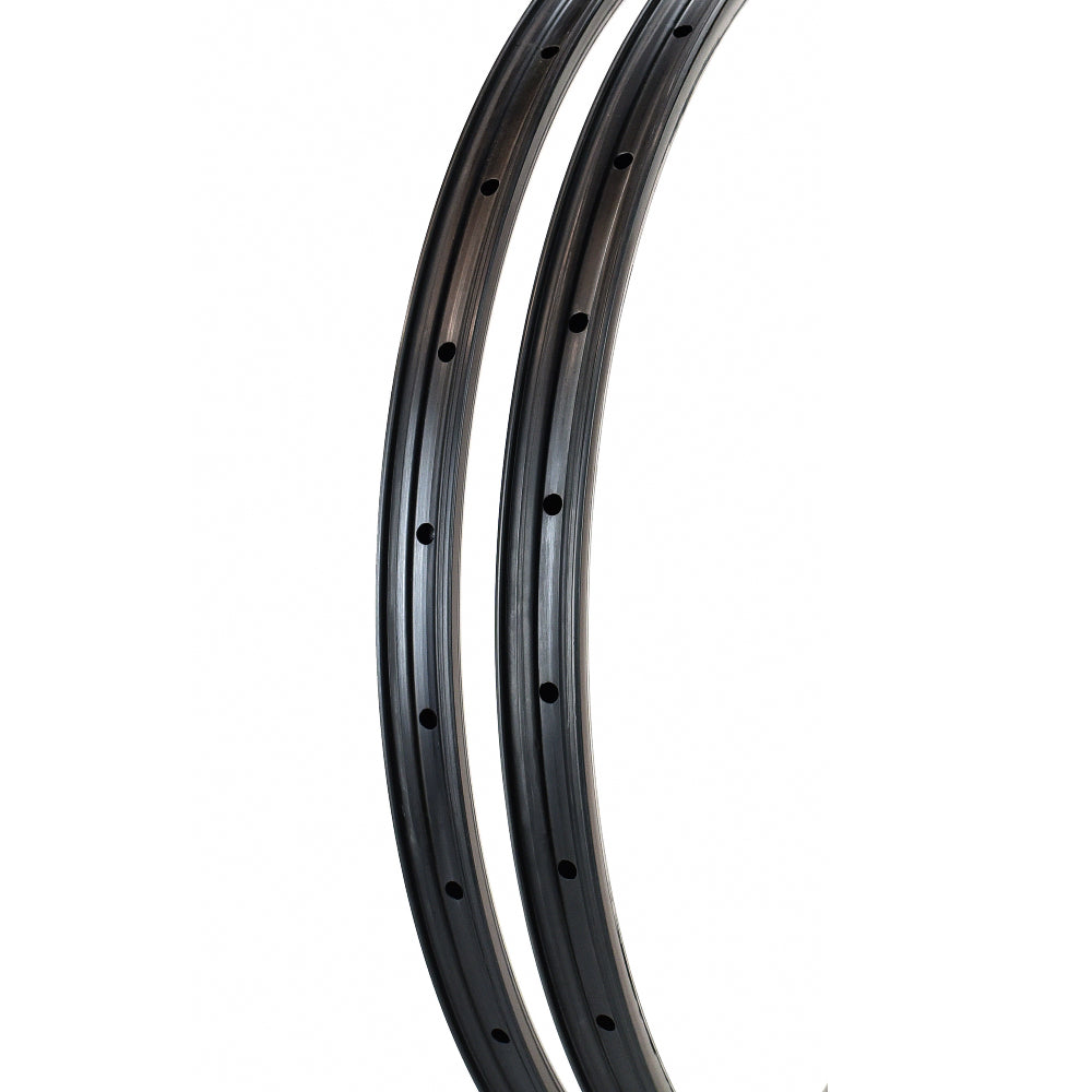 DUKE Juego de Aros Crazy Jack SLS4 6Ters 33 / 30 :: 29'' 28H Asimétrico Carbon
