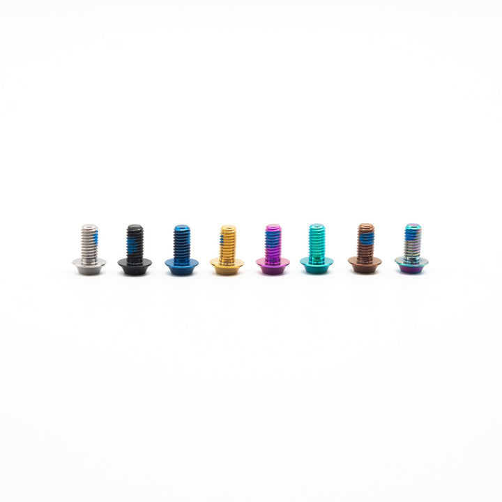 OAK Set de tornillos de titanio M5x10 para disco de freno (6 pcs)