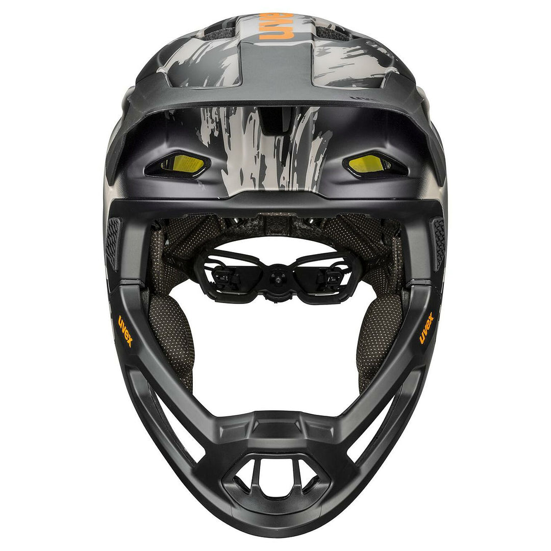 Casco Uvex Revolt MIPS · oak brown-orange matt