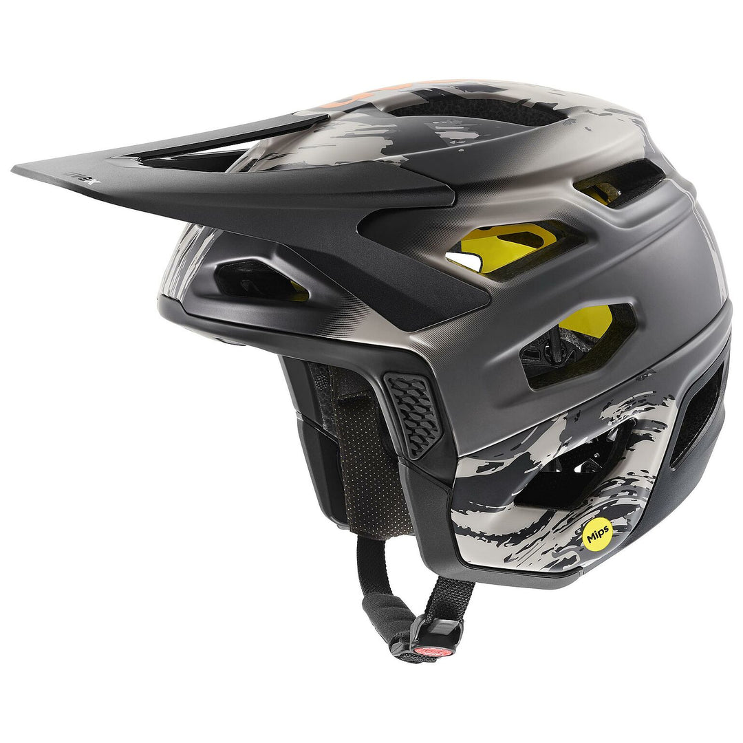 Casco Uvex Revolt MIPS · oak brown-orange matt