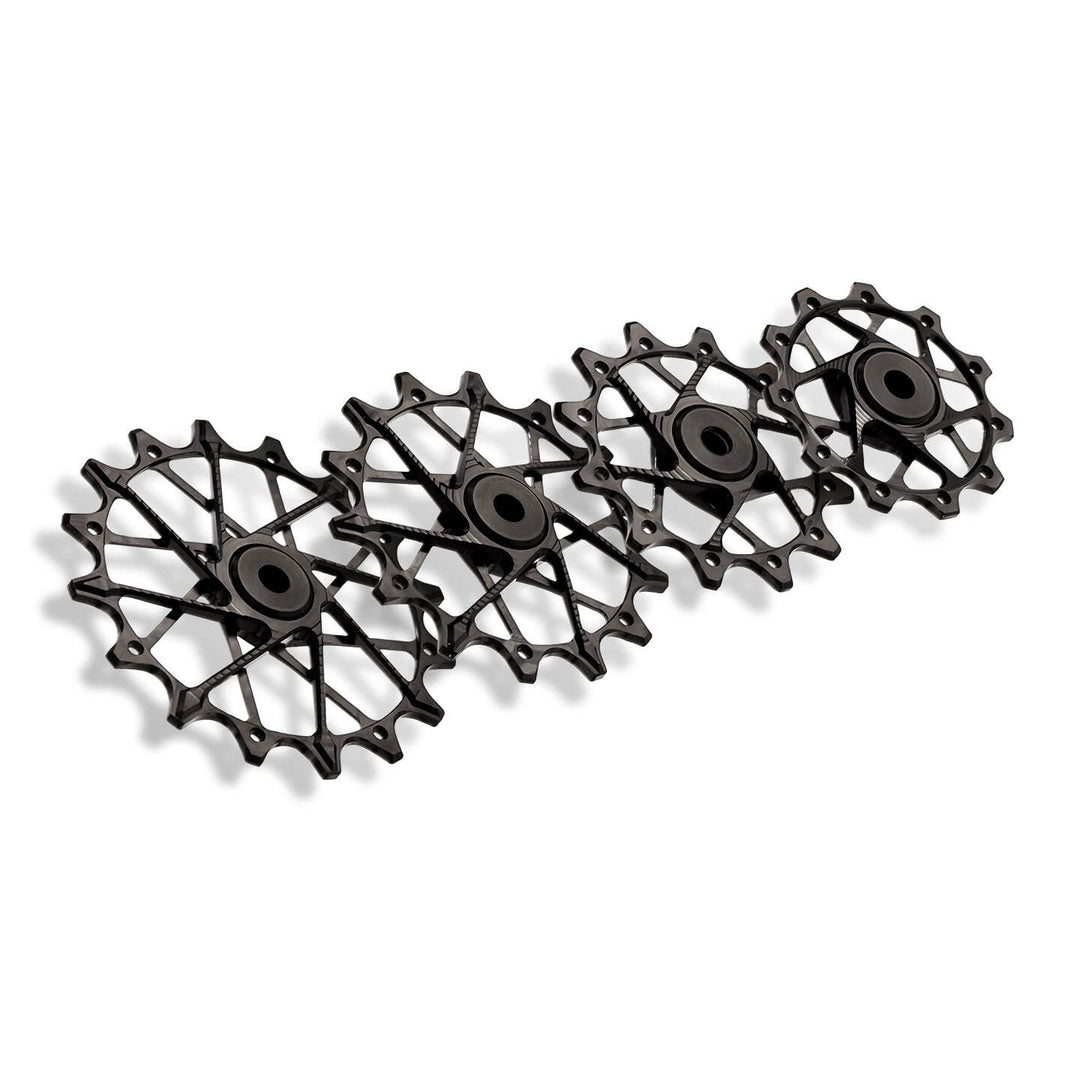 Poleas Garbaruk para cambio trasero SRAM | 14T + 16T (SRAM Eagle Transmission con jaula original)
