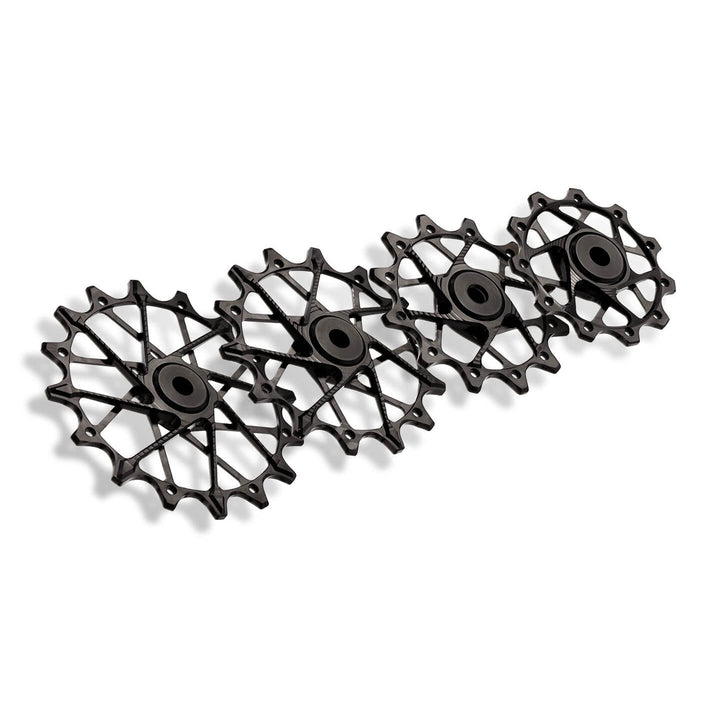Poleas Garbaruk para cambio trasero SRAM | 14T + 16T (SRAM Eagle Transmission con jaula original)