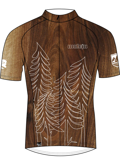 MALOJA Bike Shirt 1/2 - Alp Appeal - hazelnut - M