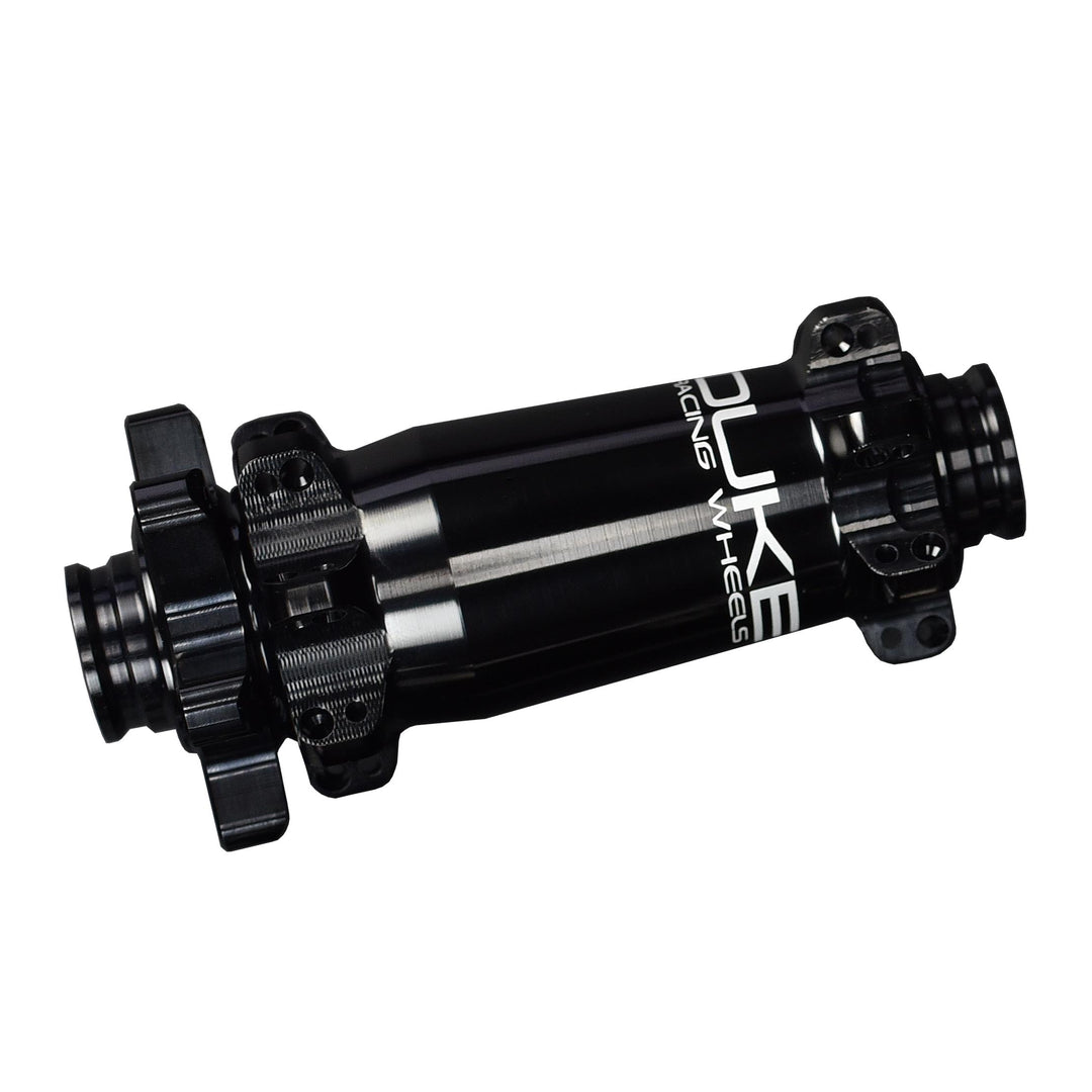 DUKE MADMAX Buje Delantero · IS SP 110X15 BOOST 28H Negro