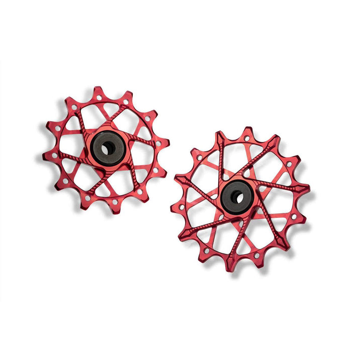 Poleas Garbaruk para cambio trasero SRAM | 12T + 14T (11/12 vel. con jaula estandar)